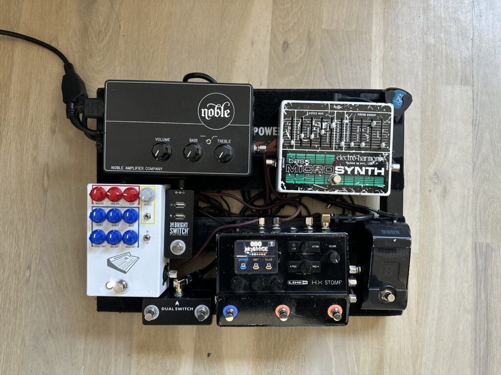 David Curran's Pedalboard
