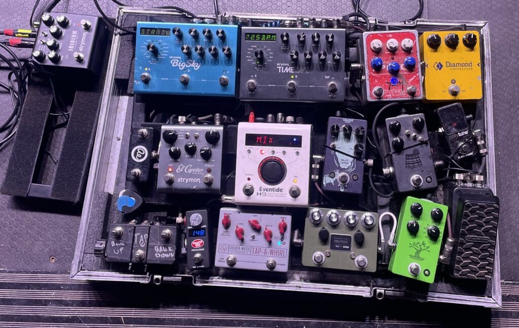 Matt Mahr pedalboard