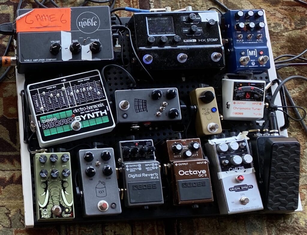 Shae Wooten's Pedalboard