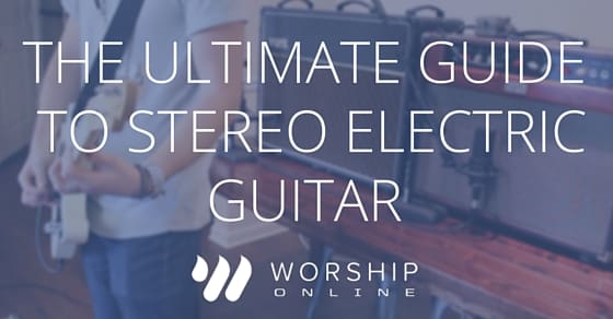 stereo electric guitar